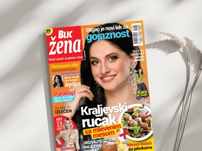 Novi broj "Blic žene" izlazi u subotu 27.septembra