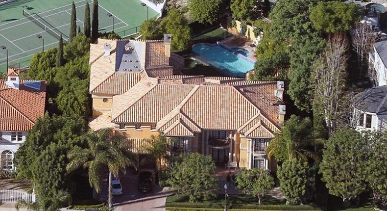 Charlie Sheen's mansion