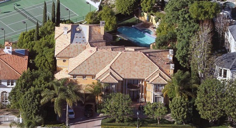 Charlie Sheen's mansion