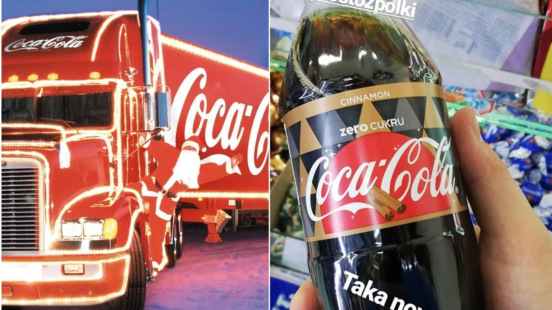 Cynamonowa Coca-Cola Zero w polskich sklepach. Uprzedziła reklamę z czerwoną ciężarówką