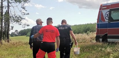 Dramat podczas grzybobrania. Policjanci ruszyli do lasu