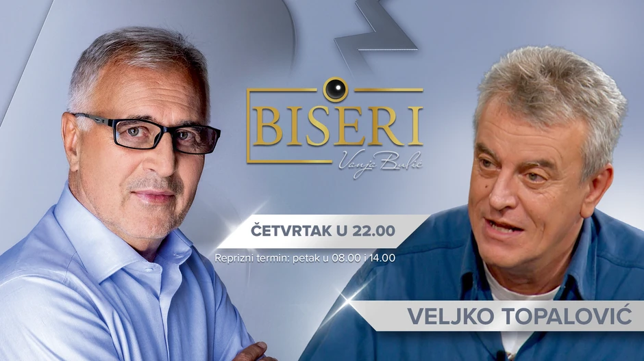 Veljko Topalović u "Biserima"
