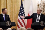 Donald Trump Andrzej Duda