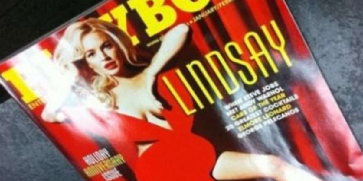 Wyciekła okładka "Playboya" z Lindsay Lohan 