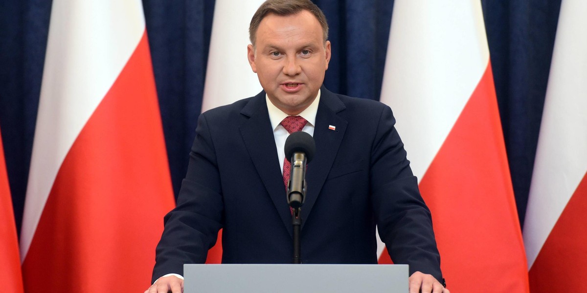 Prezydent Andrzej Duda o aferze KNF i Zdzisławie Sokalu