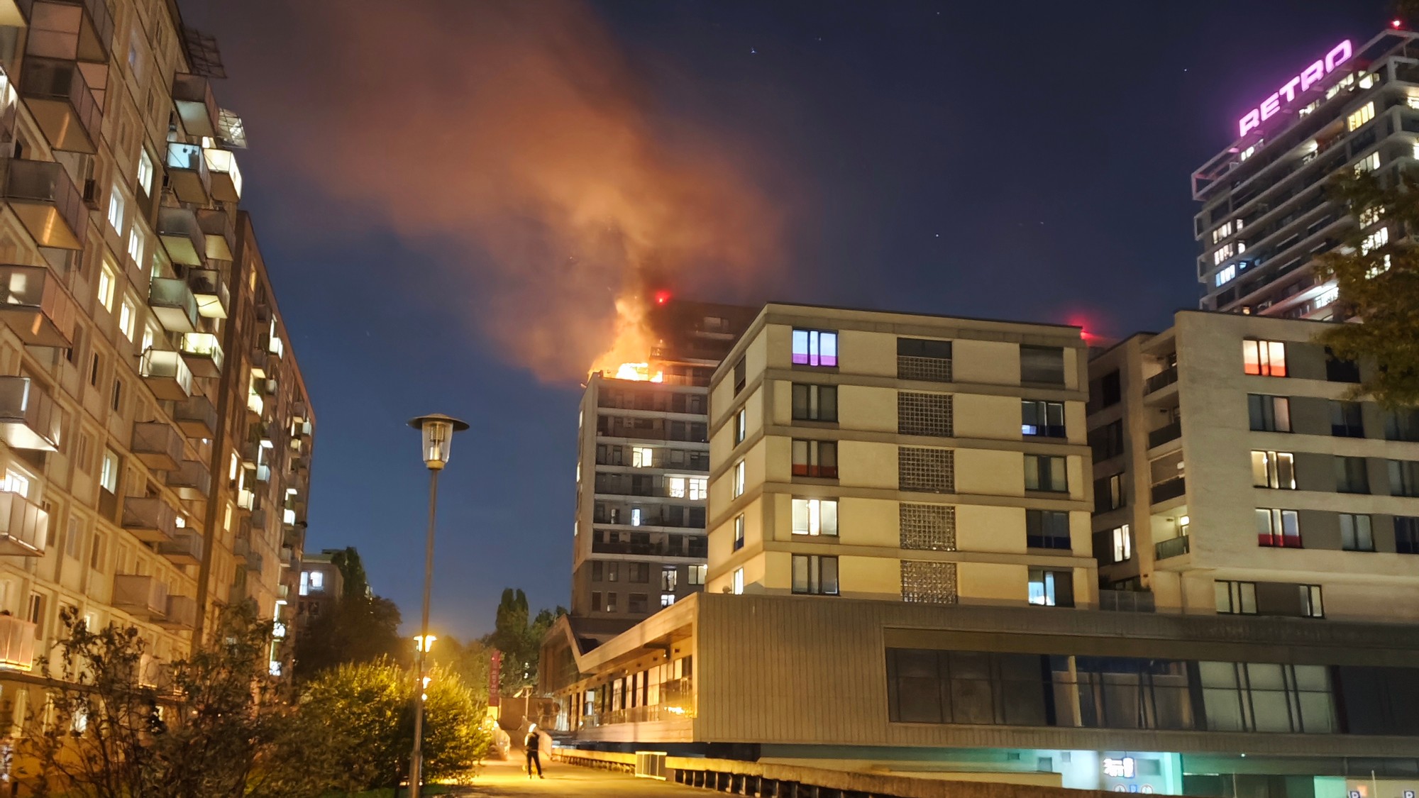 Požiar bytu v bratislavskom Ružinoe, 12. októbra 2025