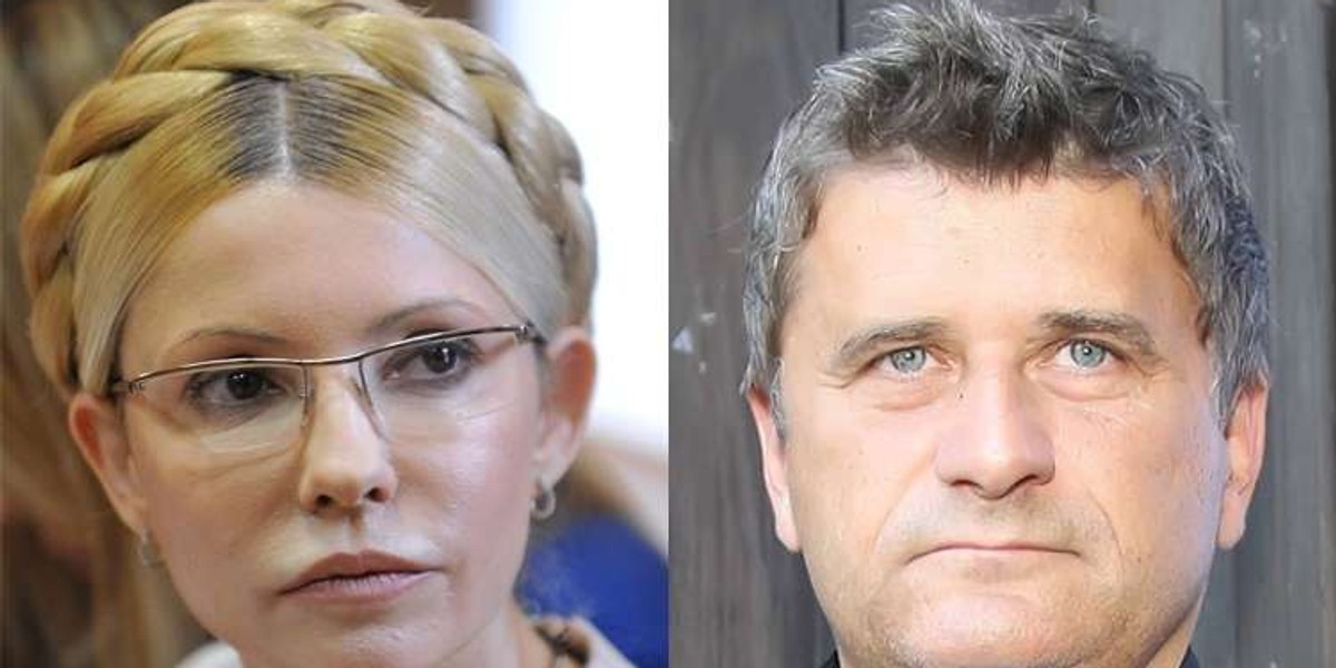 Julia Tymoszenko i Janusz Palikot