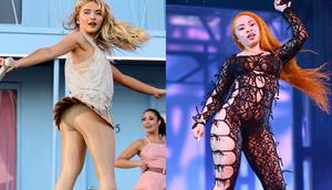 Sabrina Carpenter and Ice Spice performing at Coachella 2024.Arturo Holmes/Matt Winkelmeyer/Getty Images for Coachella