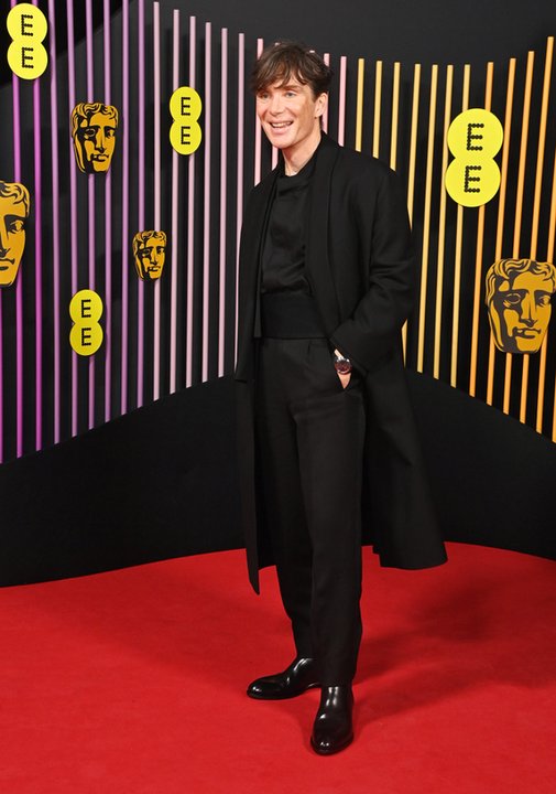 Cillian Murphy na gali BAFTA 2024