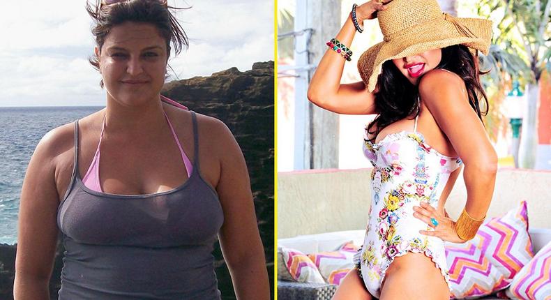 How this model and actress lost more than 100 pounds