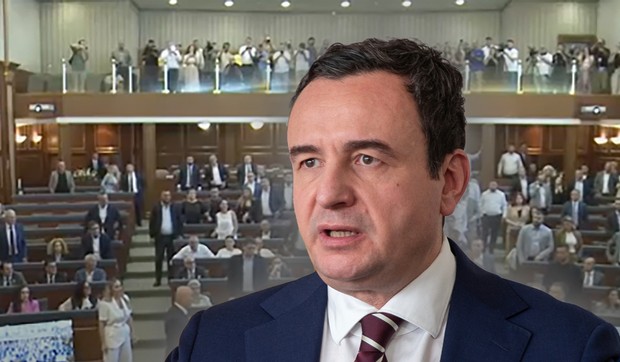 Haos u skupštini u Prištini Kurti 