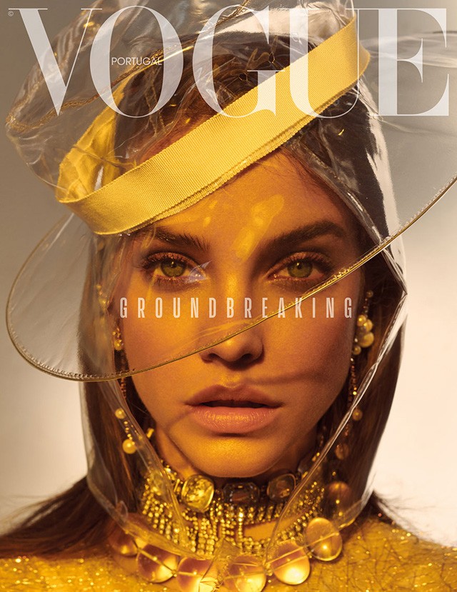 Palvin Barbara a Vogue címlapján