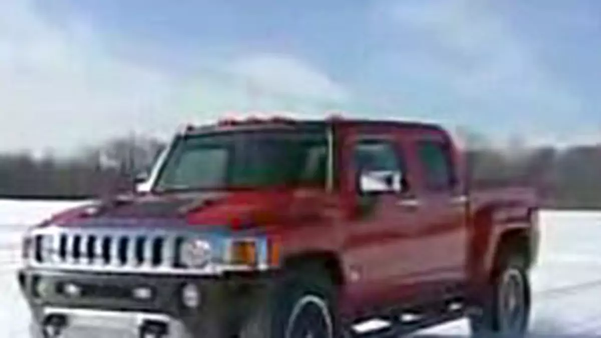 Wideo: Hummer H3T – nowość na śniegu