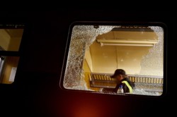 Około 200 kiboli zaatakowało pociąg w Gdańsku. 10 osób rannych. ZDJĘCIA