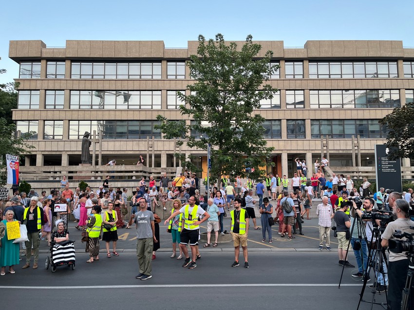 Protest, Beograd (15.07)