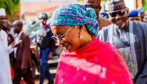 APC governorship candidate in Adamawa State, Aisha Binani. [Twitter:@realaishabinani]