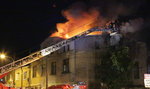 Groźny pożar przy Aleksandrowskiej