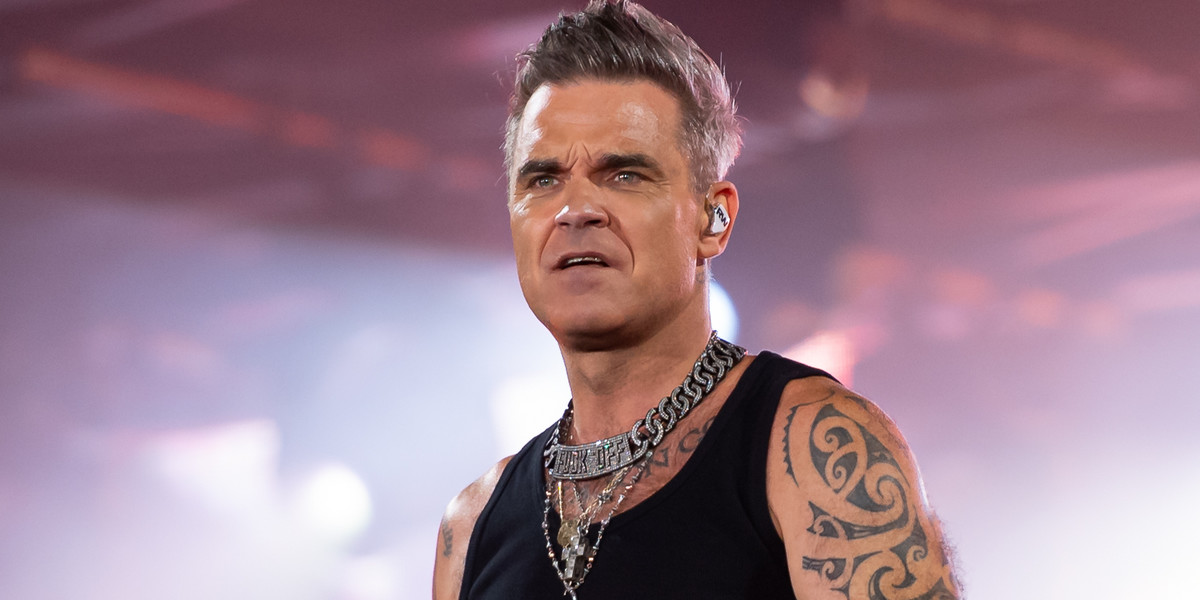 Robbie Williams narobił w gacie na koncercie