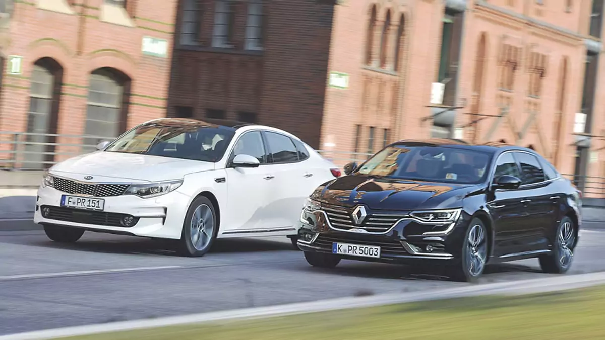 Kia Optima kontra Renault Talisman - dwa diesle, 4 sprzęgła