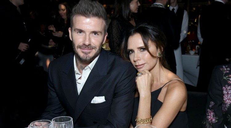 David és Victoria Beckham egy jótékonysági esten