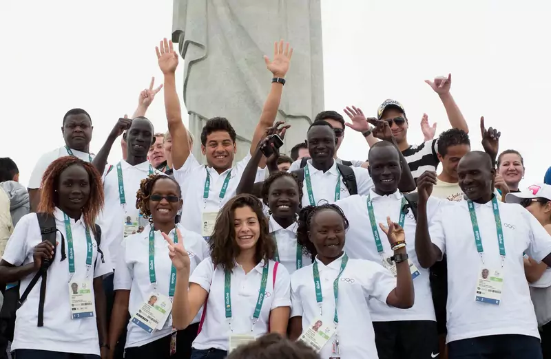 Reprezentacja olimpijska uchodźców w 2016 r.