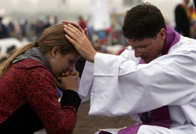 GERMANY-POPE-WYD-PILGRIMS-VIGIL-MARIENFELD