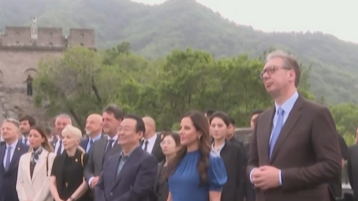 Aleksandar Vučić: Obilazak Kineskog zida 