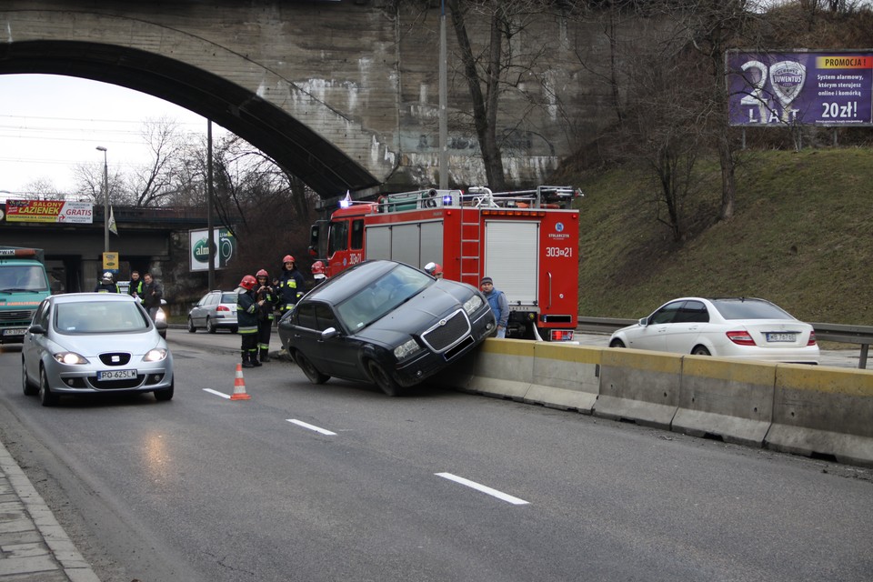 Wypadek, Armii Krajowej, fot. Norbert Litwiński/ Onet