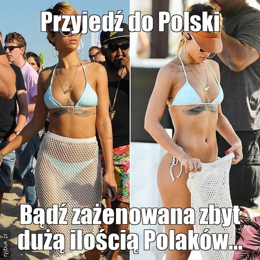 Memy z Rihanną