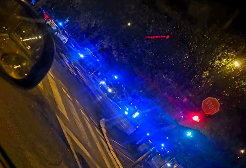 Požar u Gandijevoj ulici sinoć na Novom Beogradu