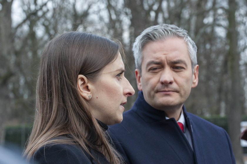 Sylwia Spurek i Robert Biedroń