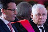 Jarosław Kaczyński i Mateusz Morawiecki 