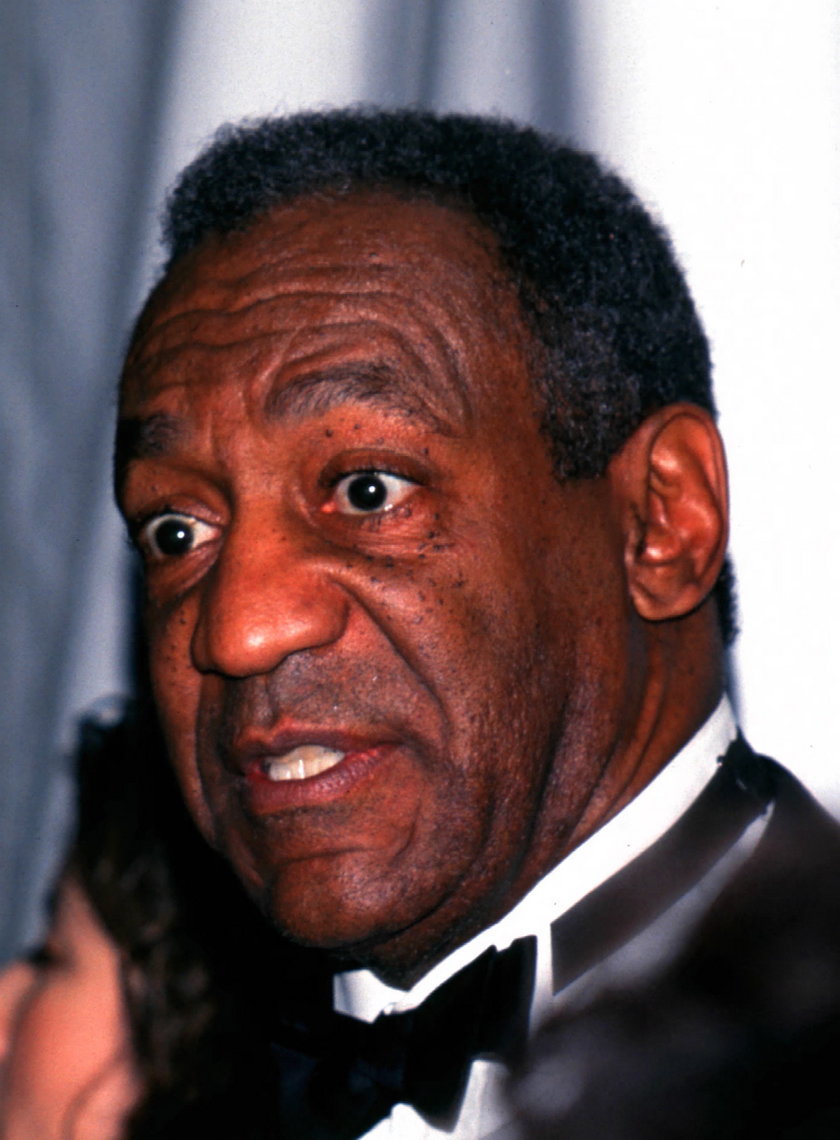 Bill Cosby pozuje do zdjęcia