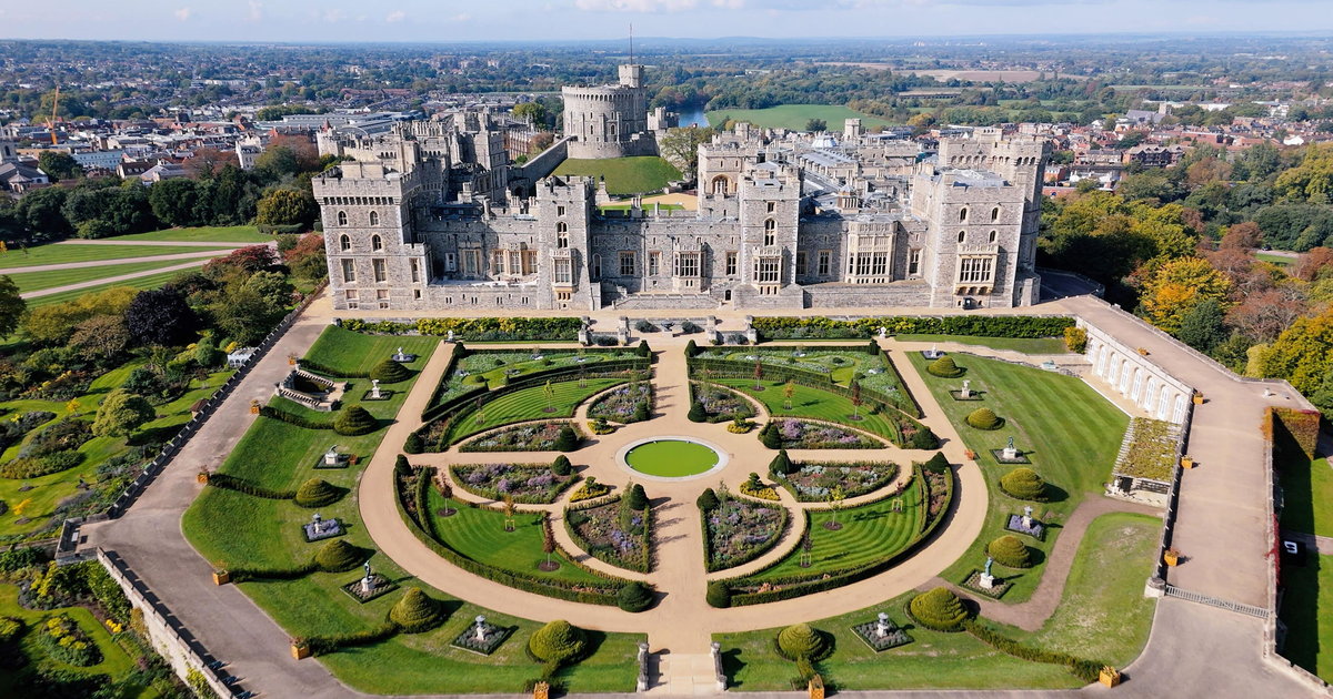 Windsor Castle's new garden hides a cosmic secret - and you can visit ...
