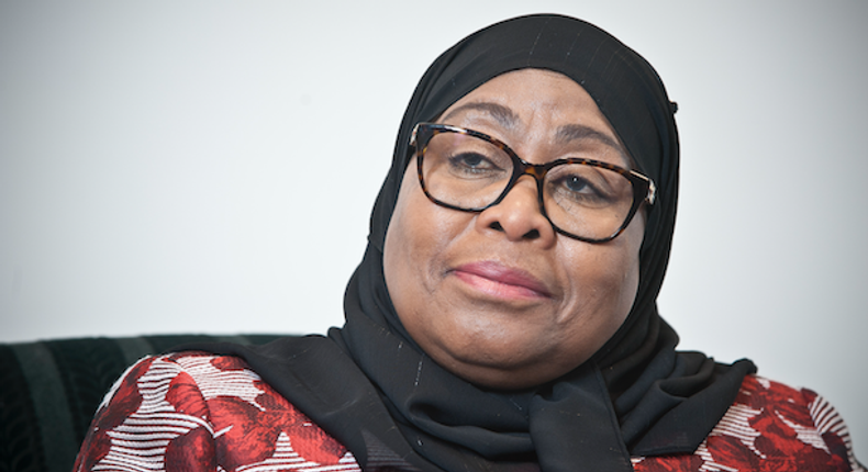 President Samia Suluhu Hassan of Tanzania (Image Source: Vincent Fournier for JAMG)