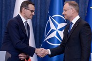 Mateusz Morawiecki i Andrzej Duda