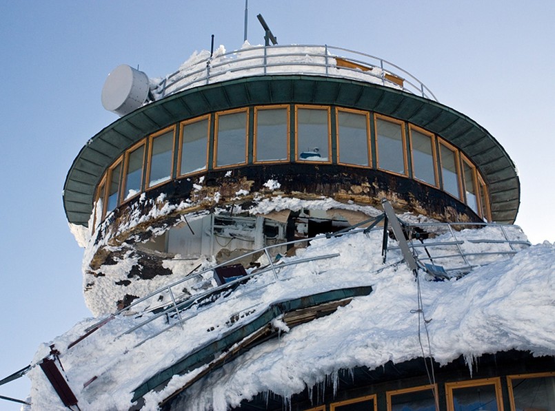 Rozbiórka na Śnieżce