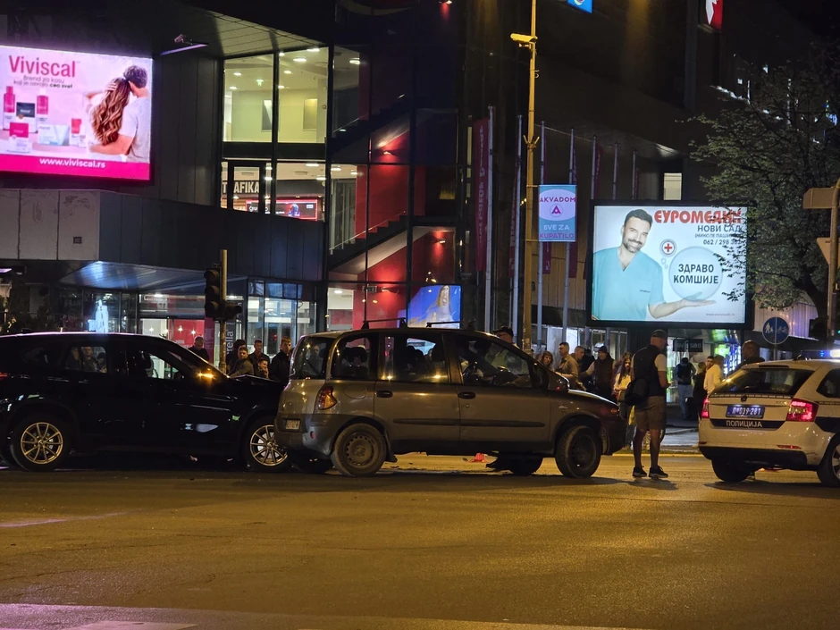 Saobraćajna nesreća u Novom Sadu 