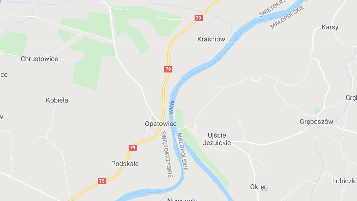 Opatowiec: wypadek na DK nr 79