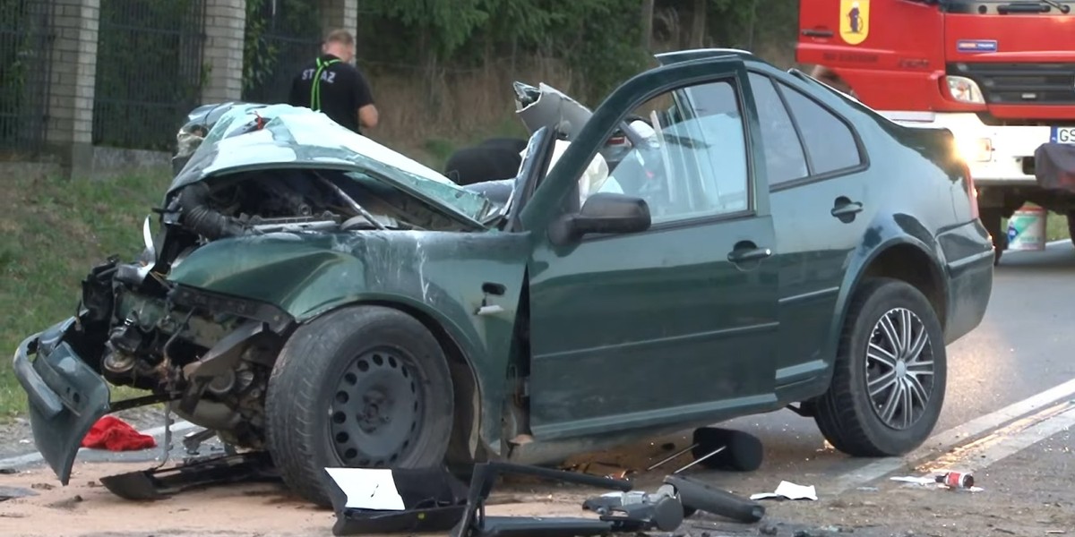 Pomorze. Tragiczny wypadek we wsi Nowiec. Nie żyje kobieta w ciąży.