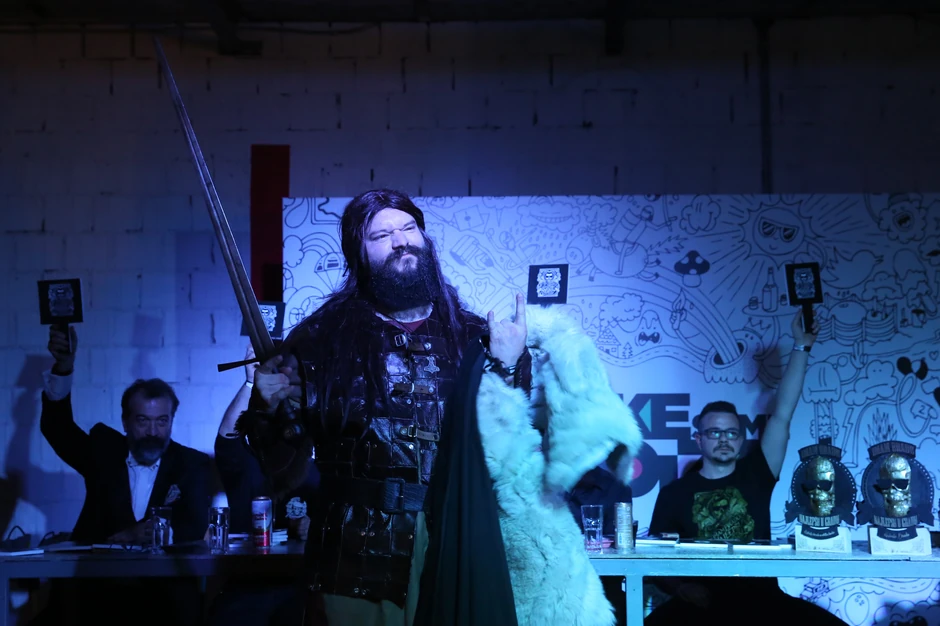 Marko Vasić kao viking