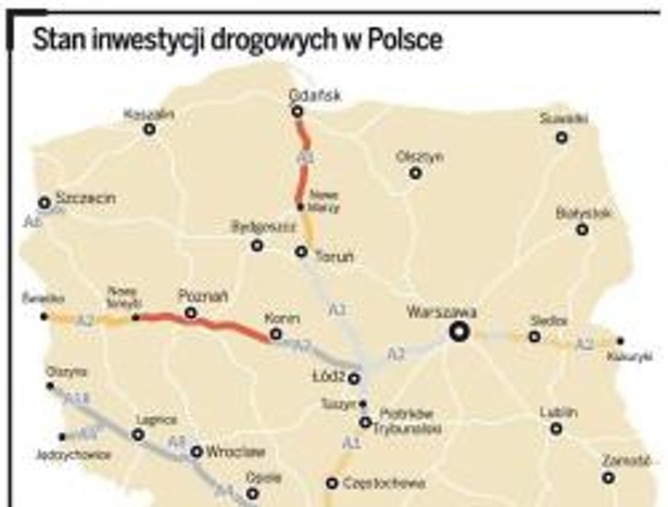 Stan inwestycji drogowych w Polsce - marzec 2011.