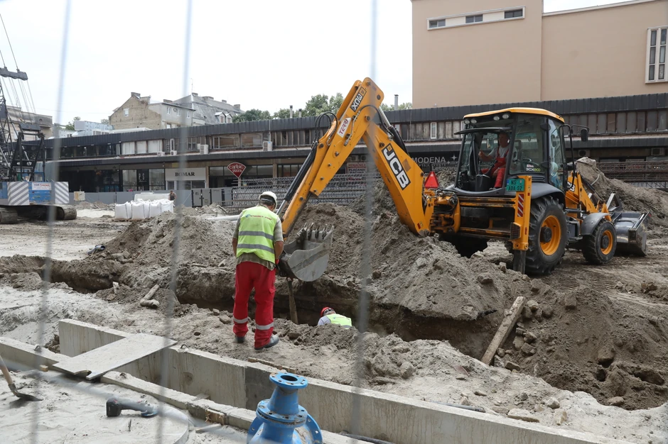 Radovi na podzemnoj garaži u Modene