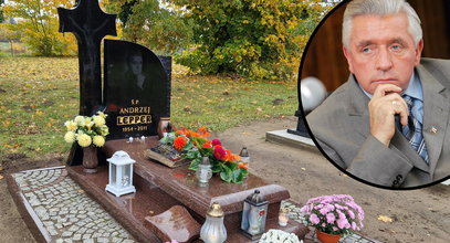 Tak wygląda grób Andrzeja Leppera przed 1 listopada. Te słowa wzruszają do głębi