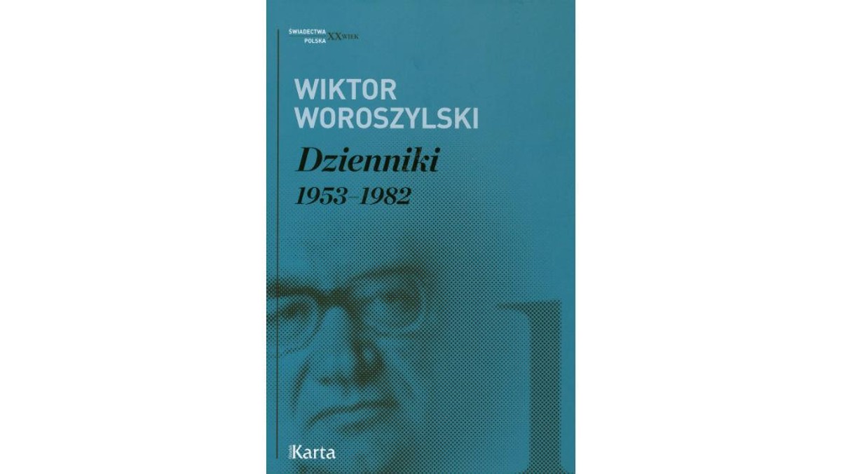 Woroszylski, dzienniki okładka