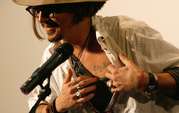 Johnny Depp, 2010 r.