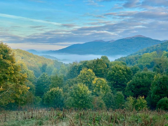 Bieszczady o poranku