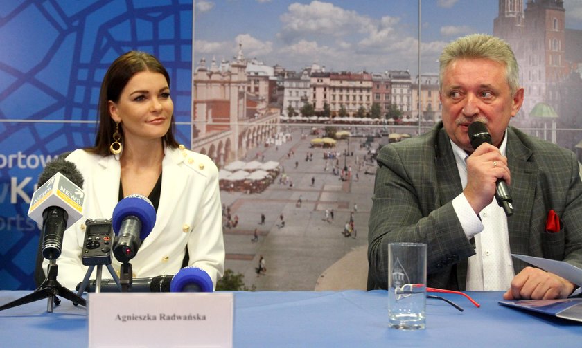 Konferencja zapowiadajaca Benefis Agnieszki Radwanskiej