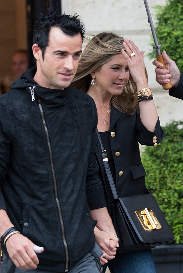 Jennifer Aniston i Justin Theroux / fot. Agencja BE&amp;W