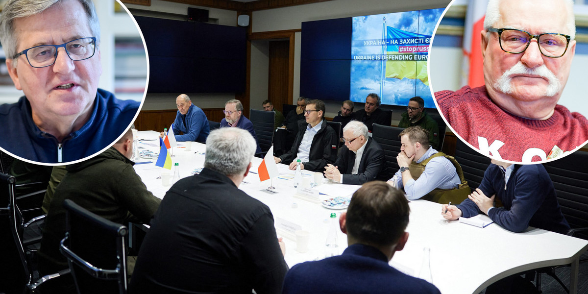 Byli prezydenci o wizycie premiera i wicepremiera w Kijowie. 